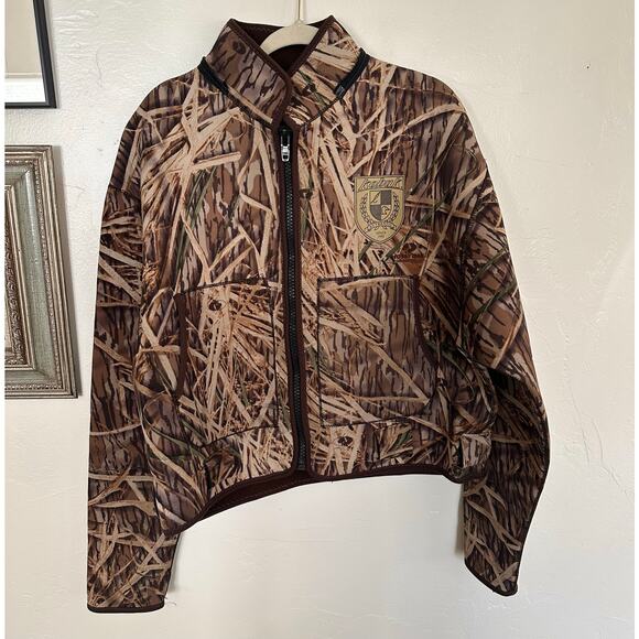 mossy oak hunting jacket Neoprene Xl Excellent Condition Camo Mens Insulation - Picture 2 of 7